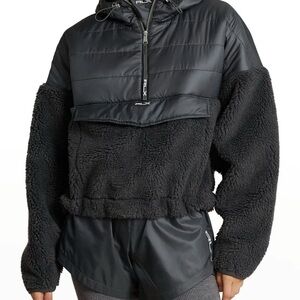 Polo by Ralph Lauren Black Puffer Jacket with Sherpa
